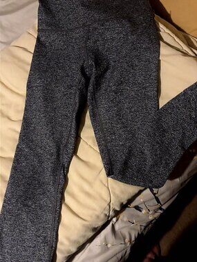 Lululemon Full Length Leggings 28" Athletic Size 6  charcoal grey